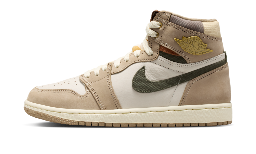Air Jordan 1 Retro High OG Khaki (Women's) FD2596-201 — Vista 1