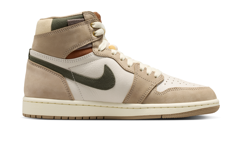 Air Jordan 1 Retro High OG Khaki (Women's) FD2596-201 — Vista 2