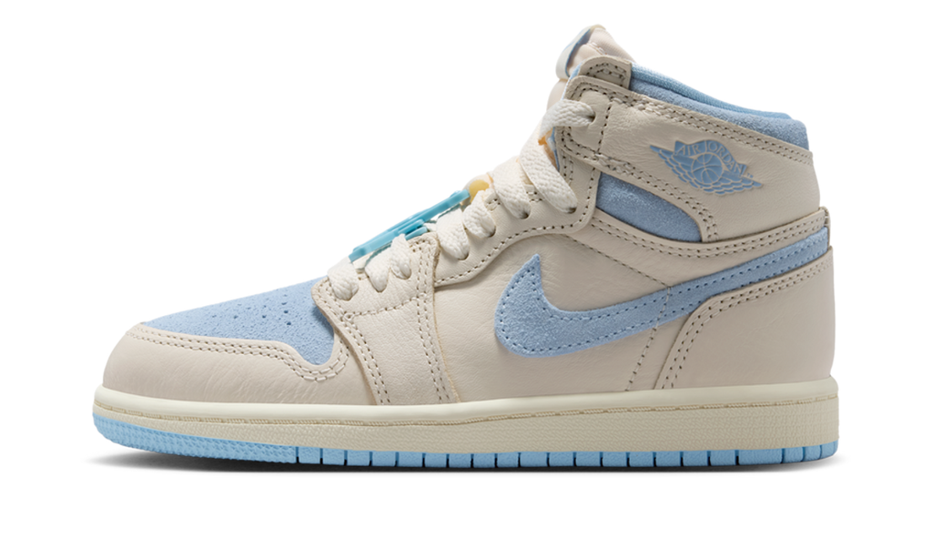 Air Jordan 1 Retro High OG Pale Ivory Psychic Blue (PS) FD2597-102 — Vista 1