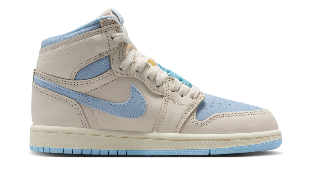 Air Jordan 1 Retro High OG Pale Ivory Psychic Blue (PS) FD2597-102 — Vista 2