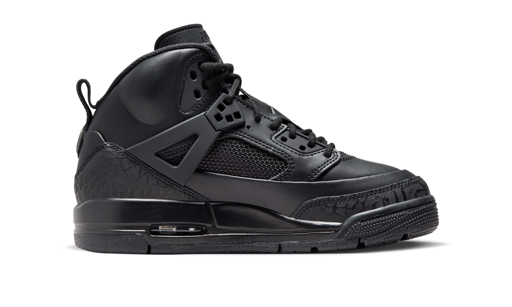 Air Jordan Spizike Winterized Black Cat (GS) FD4653-001 — Vista 2