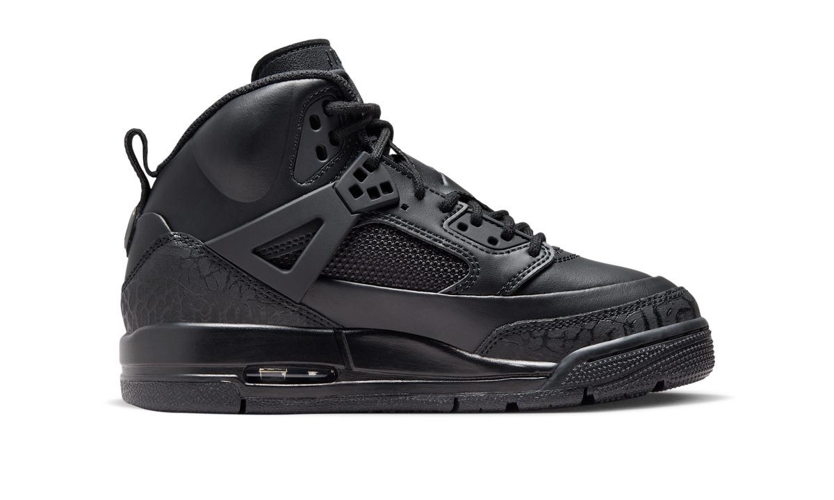 Air Jordan Spizike Winterized Black Cat (GS) FD4653-001 — Vista 2