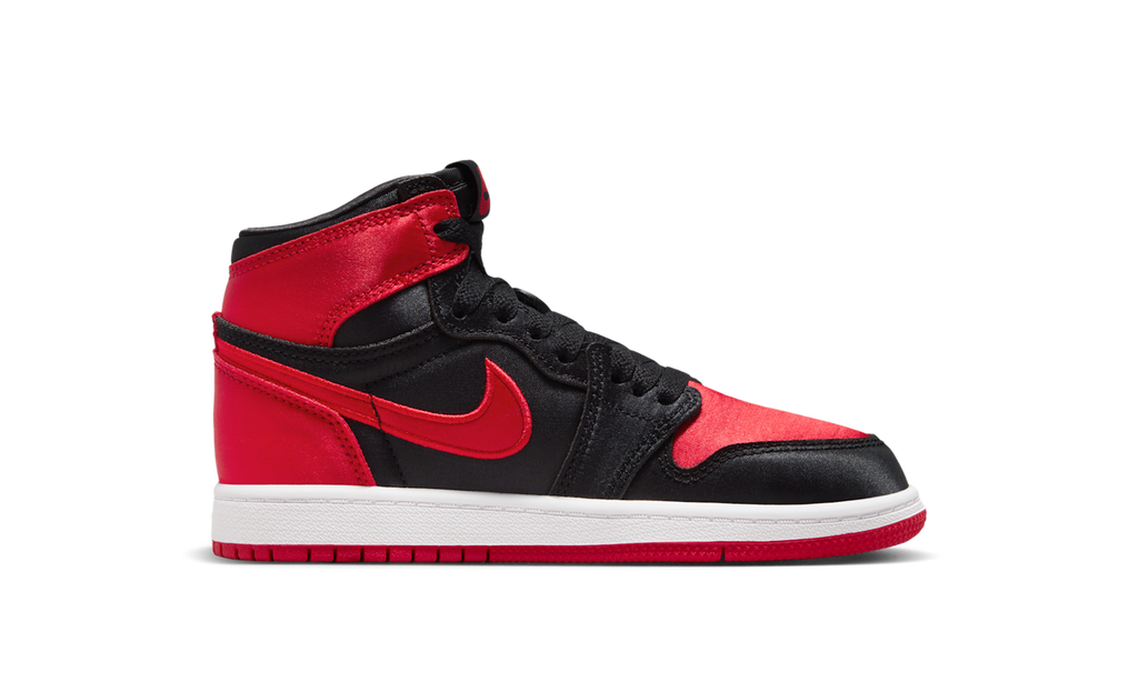 Air Jordan 1 Retro High OG Satin Bred (PS) FD5304-061 — Vista 2