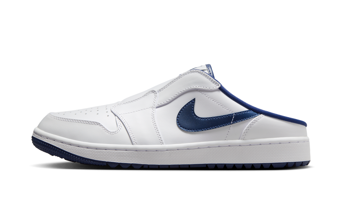 Air Jordan 1 Mule Golf White Midnight Navy FJ1214-103 — Vista 1