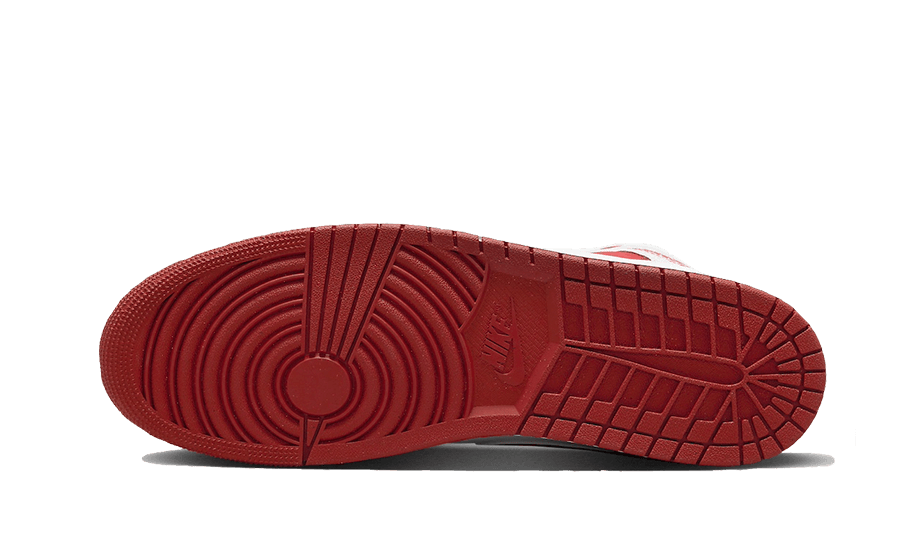 Air Jordan 1 Mid SE White Dune Red FJ3458-160 — Vista 3
