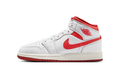 Air Jordan 1 Mid SE White Dune Red (GS) FJ3464-160 — Vista 1