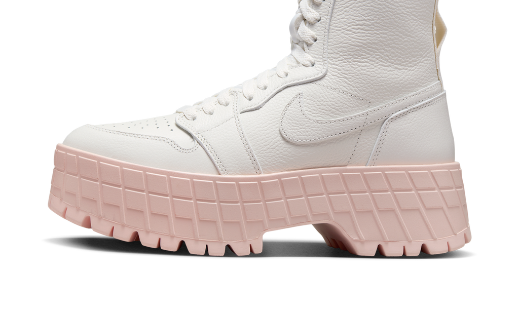 Air Jordan 1 High Brooklyn Sail Legend Pink (Women's) FJ5737-116 — Vista 1