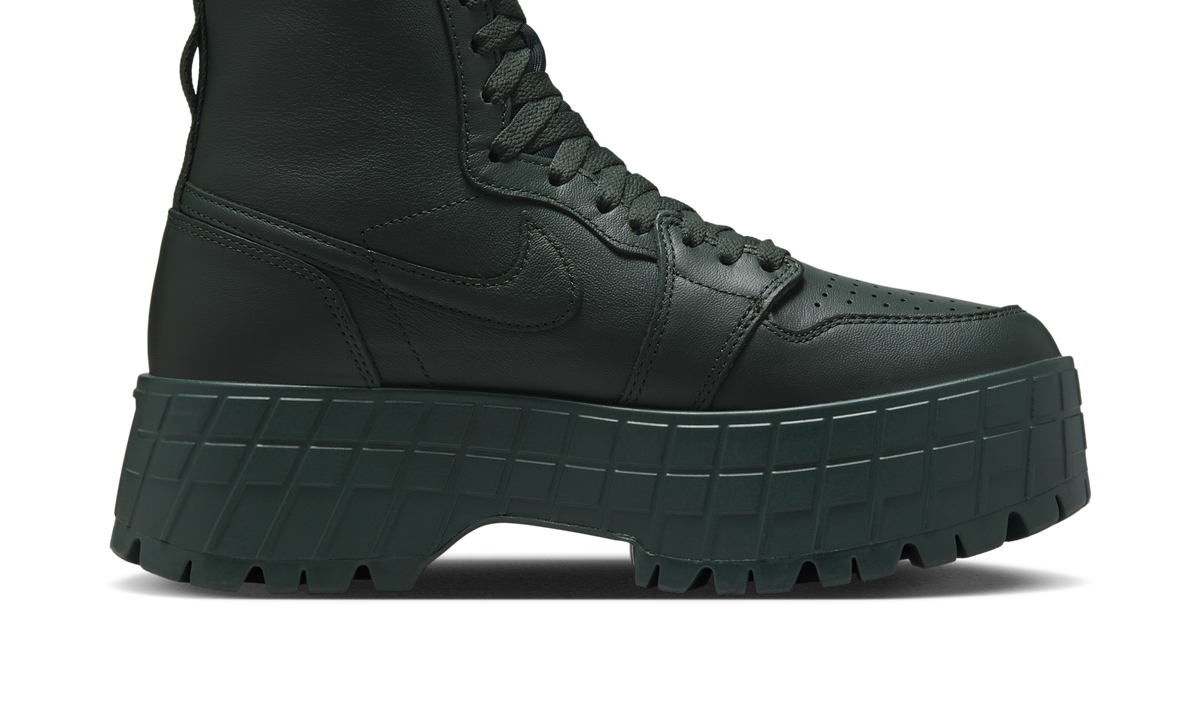 Air Jordan 1 High Brooklyn Dark Spruce Green (Women's) FJ5737-300 — Vista 2