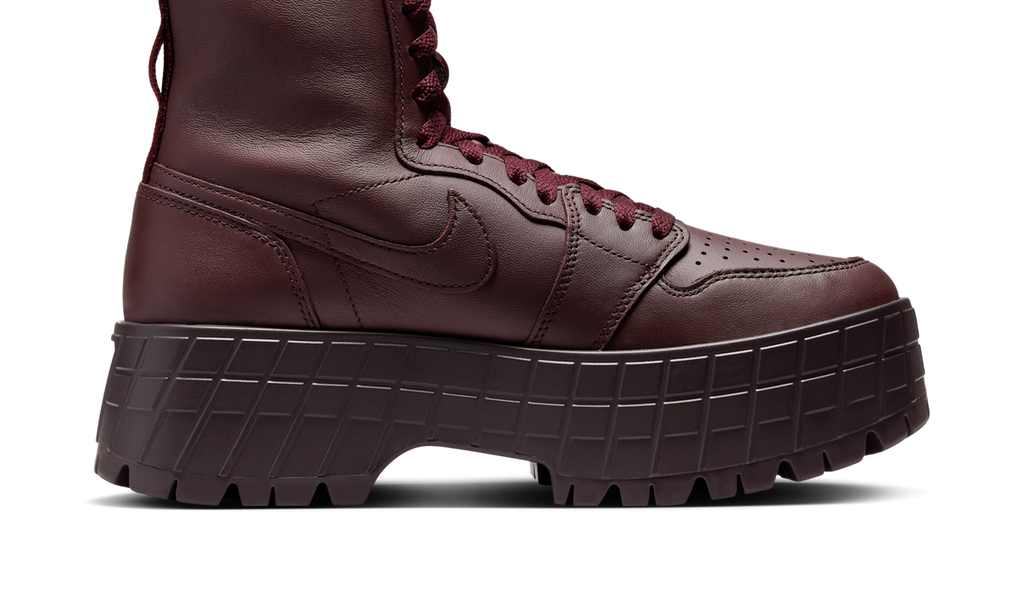 Air Jordan 1 High Brooklyn Burgundy Crush (Women's) FJ5737-600 — Vista 2