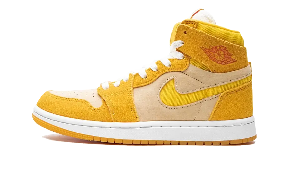 Air Jordan 1 High Zoom Air CMFT 2 Yellow Ochre (Women's) FJ5743-700 — Vista 1