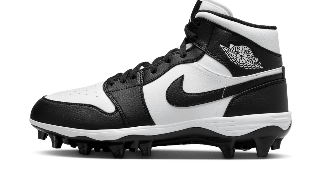 Air Jordan 1 Mid TD Cleat Panda FJ6805-100 — Vista 1