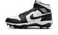 Air Jordan 1 Mid TD Cleat Panda FJ6805-100 — Vista 1