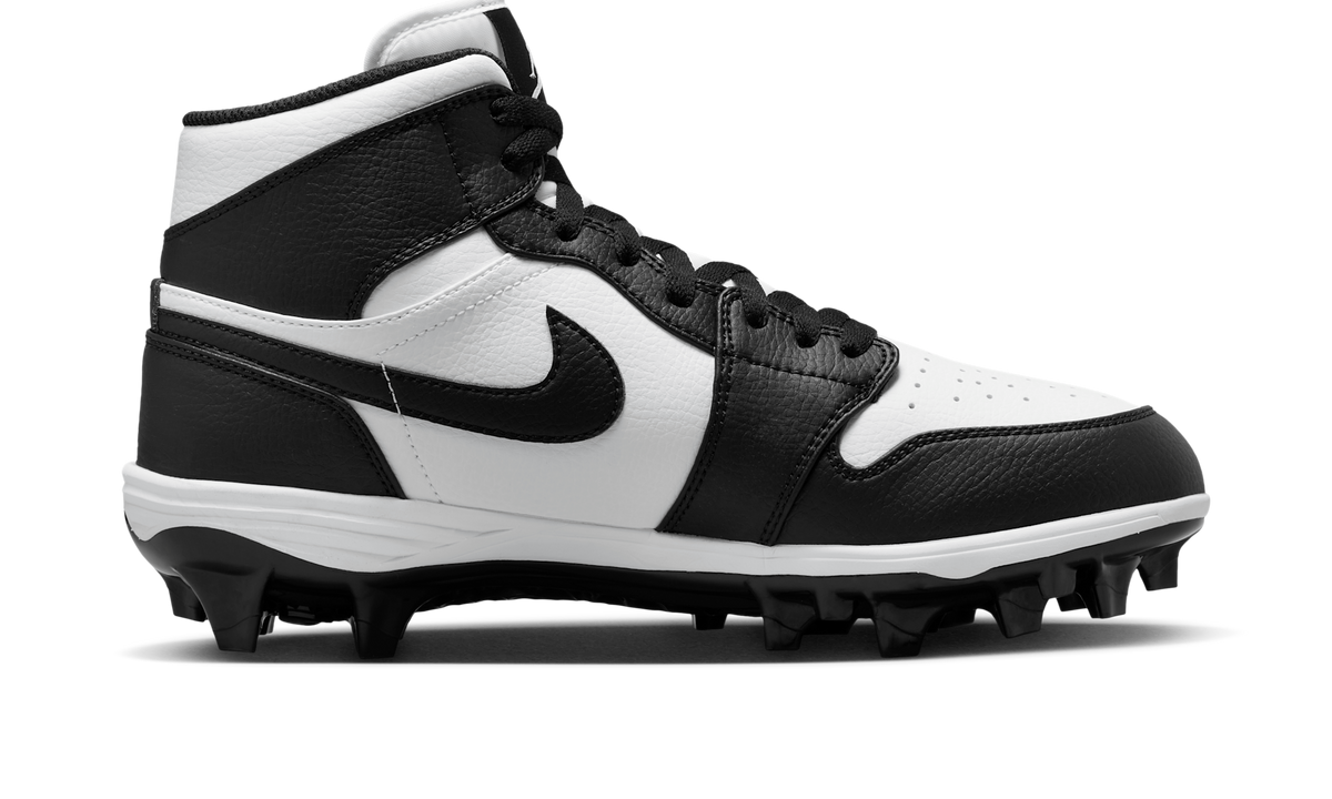 Air Jordan 1 Mid TD Cleat Panda FJ6805-100 — Vista 2