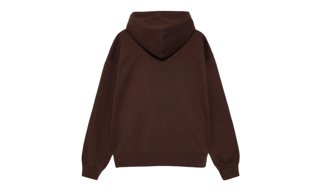 Stussy x Nike Stone Washed Fleece Zip Hoodie (FW25) Dark Cinder