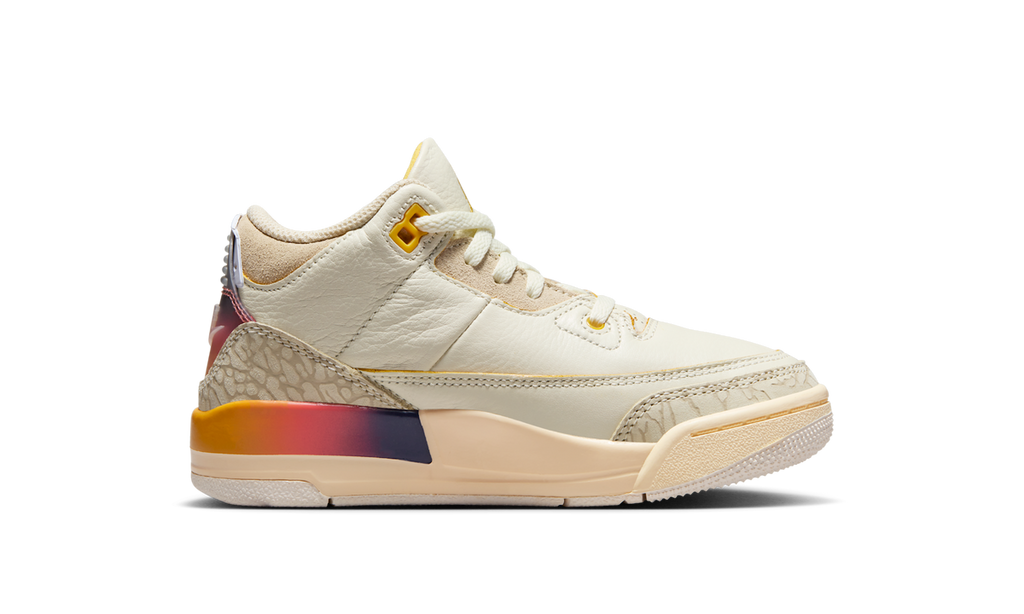 Air Jordan 3 Retro SP J Balvin Medellín Sunset (PS) FN0346-901 — Vista 2