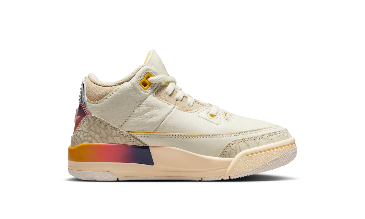Air Jordan 3 Retro SP J Balvin Medellín Sunset (PS) FN0346-901 — Vista 2