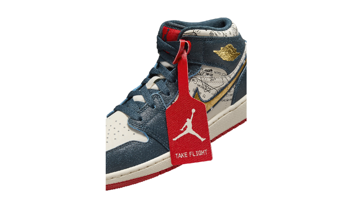 Air Jordan 1 Mid SE Take Flight FN1353-400 — Vista 3