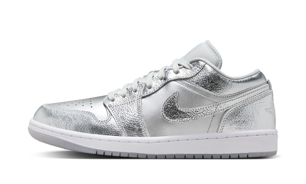 Air Jordan 1 Low SE Metallic Silver (Women's) FN5030-001 — Vista 1