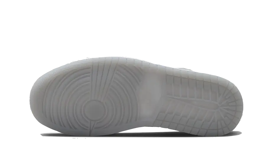 Air Jordan 1 Mid Crinkled Chrome FN5031-100 — Vista 3