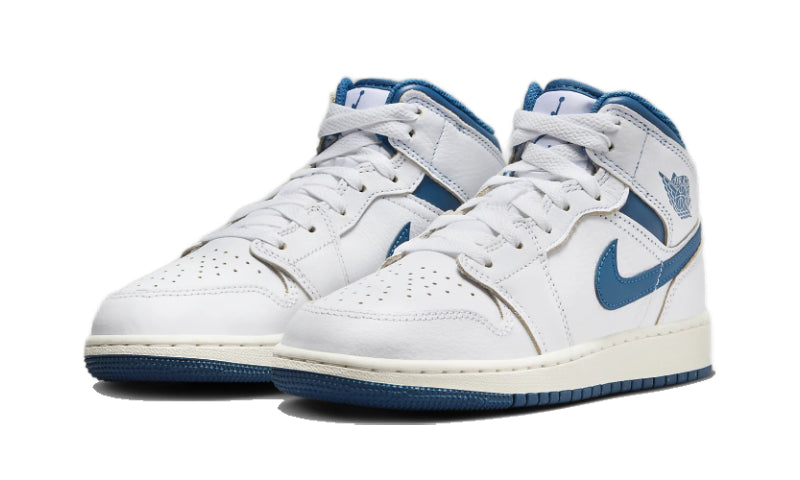 Air Jordan 1 Mid SE Industrial Blue FN5215-141 — Vista 2
