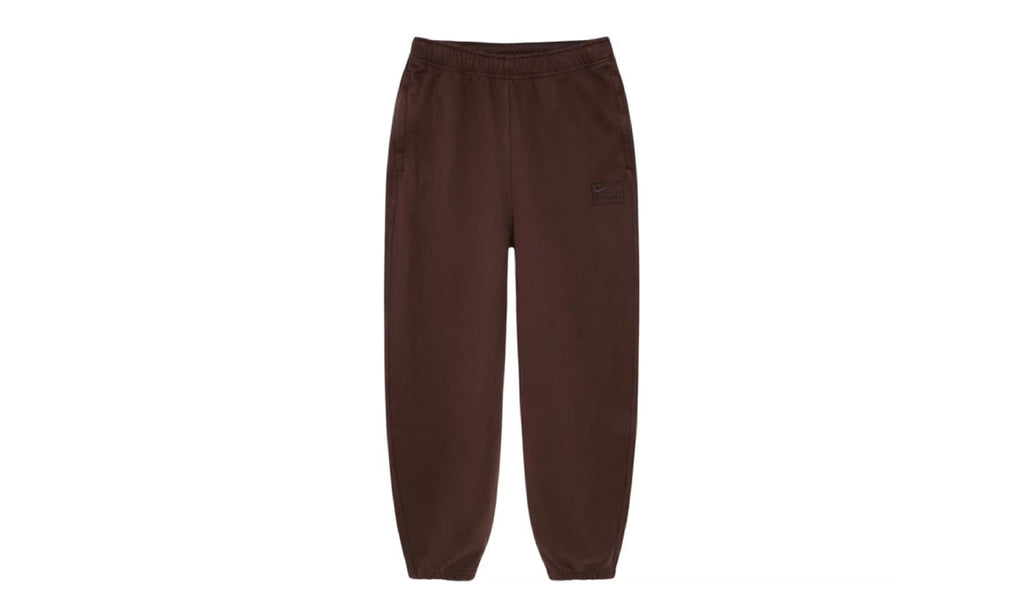 Stussy x Nike Stone Washed Fleece Pant (FW25) Dark Cinder