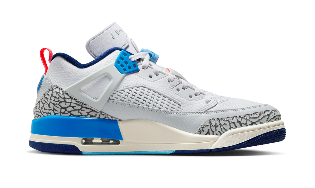 Air Jordan Spizike Low White Blue Void FQ1759-110 — Vista 2