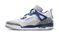 Air Jordan Spizike Low White Neutral Grey Anthracite Midnight Navy FQ1759-140 — Vista 1