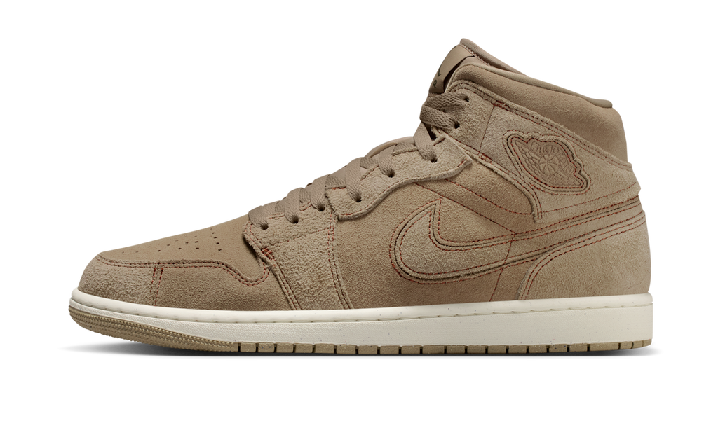 Air Jordan 1 Mid SE Craft Khaki Pecan FQ3224-200 — Vista 1