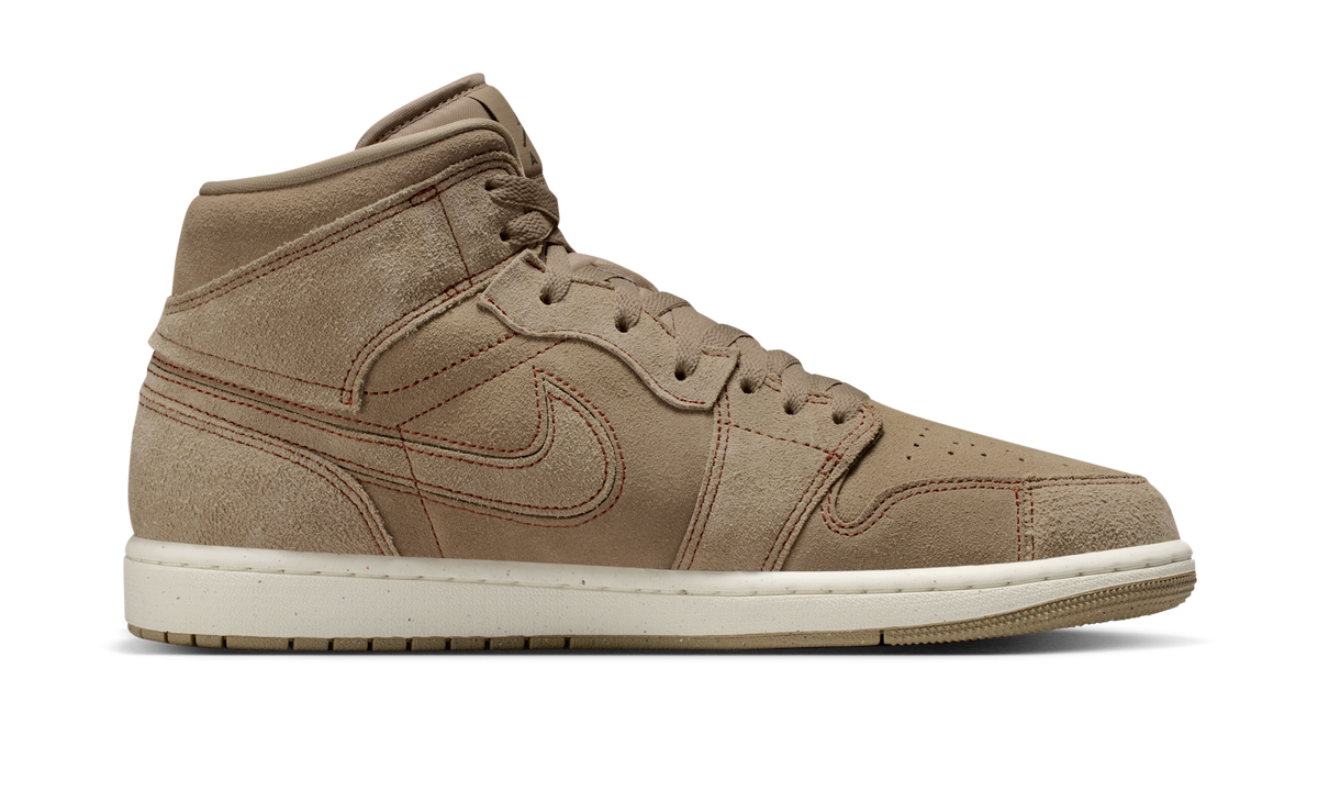 Air Jordan 1 Mid SE Craft Khaki Pecan FQ3224-200 — Vista 2