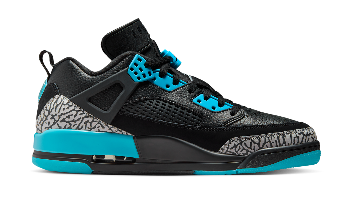 Air Jordan Spizike Low Black Gamma Blue (GS) FQ3950-005 — Vista 2