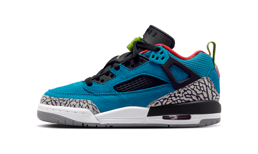 Air Jordan Spizike Low Neo Turquoise Light Crimson (GS) FQ3950-402 — Vista 1