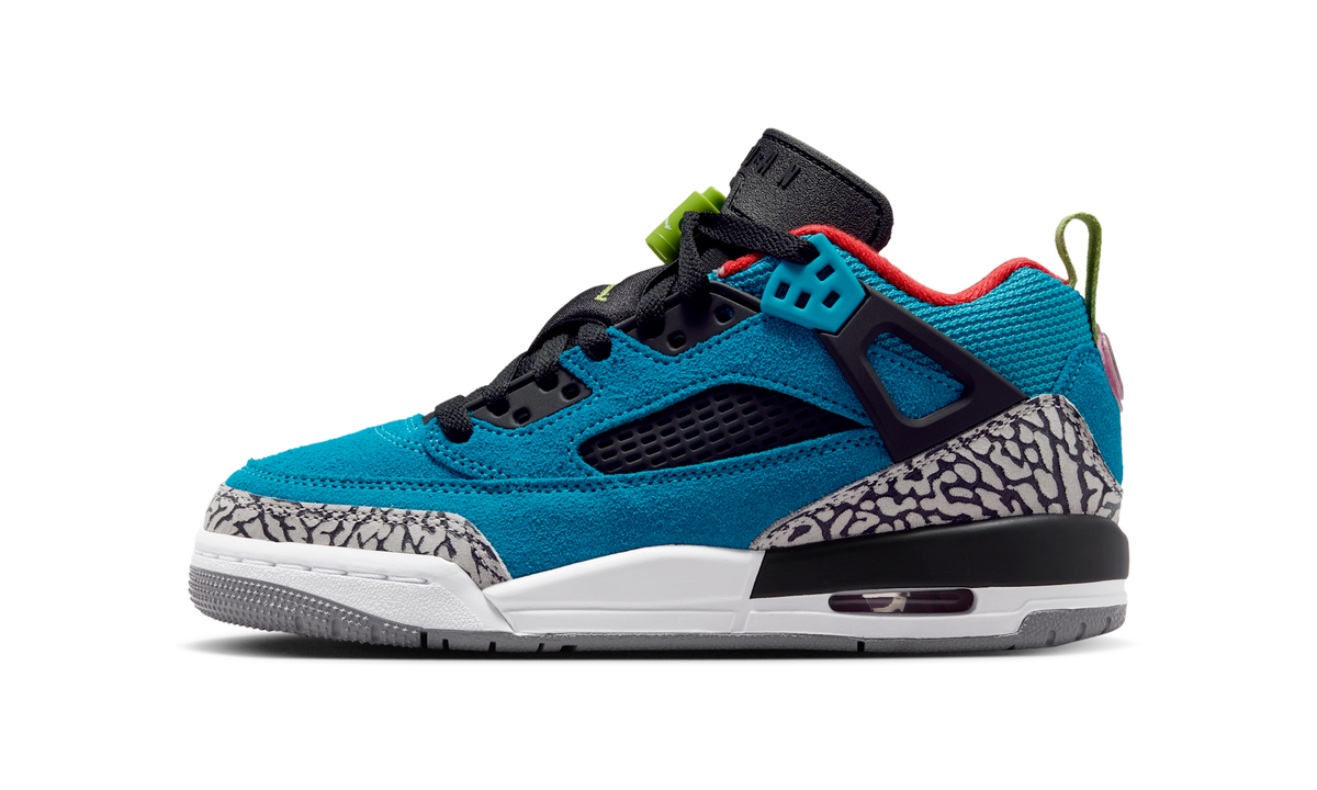 Air Jordan Spizike Low Neo Turquoise Light Crimson (GS) FQ3950-402 — Vista 1