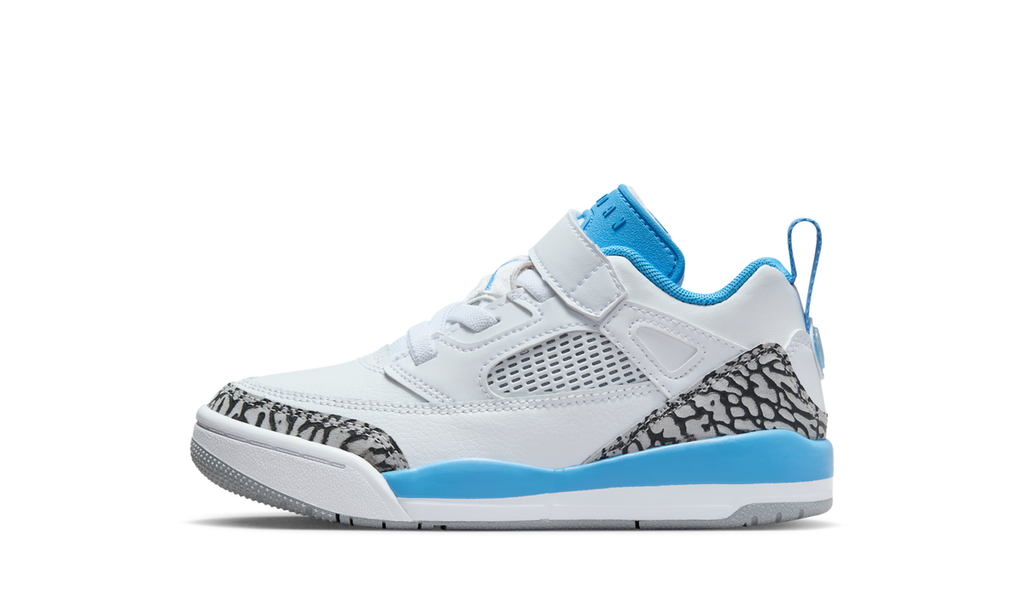 Air Jordan Spizike Low White Wolf Grey Anthracite University Blue (PS) FQ3951-141 — Vista 1