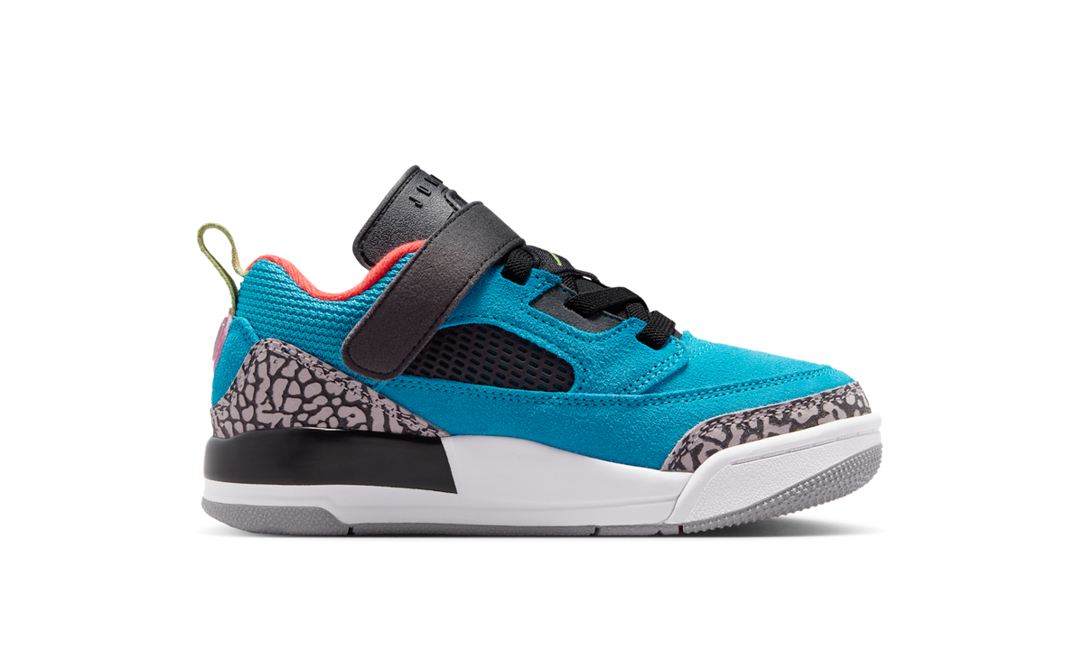 Air Jordan Spizike Low Neo Turquoise Light Crimson (PS) FQ3951-402 — Vista 2