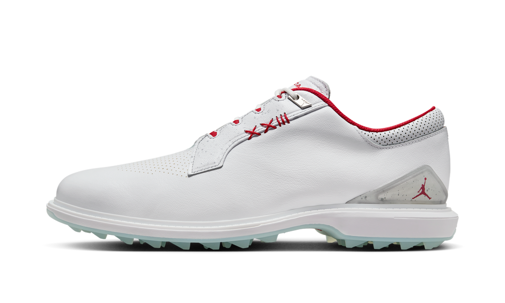 Air Jordan ADG 5 White Fire Red FQ6642-101 — Vista 1