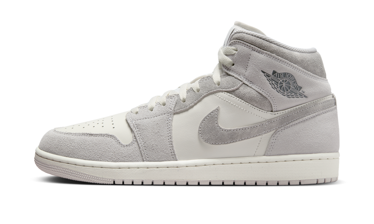 Air Jordan 1 Mid SE Neutral Grey Sail FQ7720-002 — Vista 1