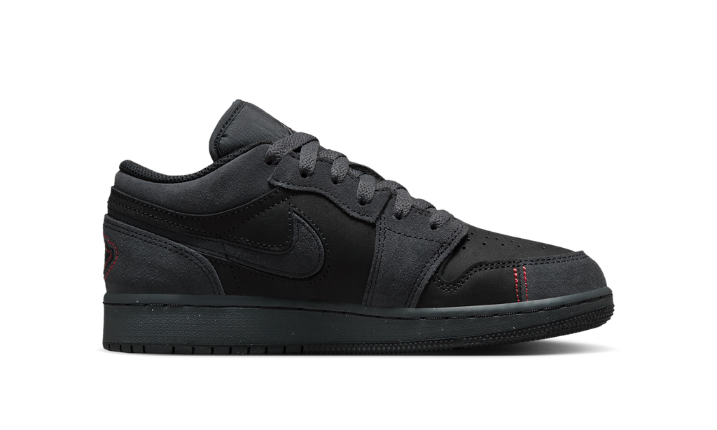 Air Jordan 1 Low SE Craft Dark Smoke Red (GS) FQ7757-001 — Vista 2