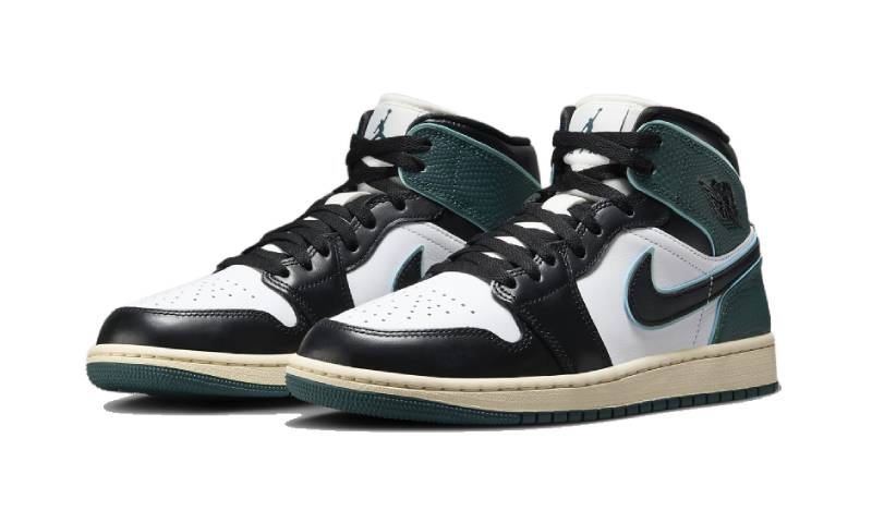 Air Jordan 1 Mid SE Oxidized Green FQ7818-100 — Vista 2