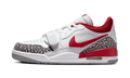 Air Jordan Legacy 312 Low White Cement Gym Red (Women's) FQ7827-106 — Vista 1