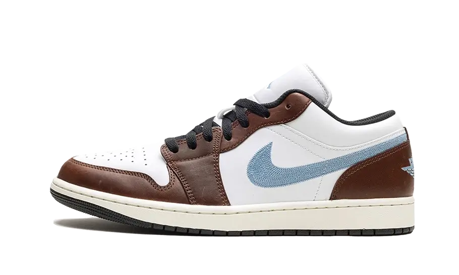 Air Jordan 1 Retro Low Brown Blue Grey FQ7832-142 — Vista 1