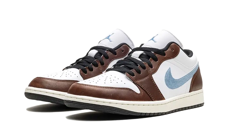 Air Jordan 1 Retro Low Brown Blue Grey FQ7832-142 — Vista 2