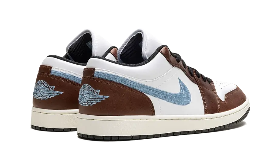 Air Jordan 1 Retro Low Brown Blue Grey FQ7832-142 — Vista 3
