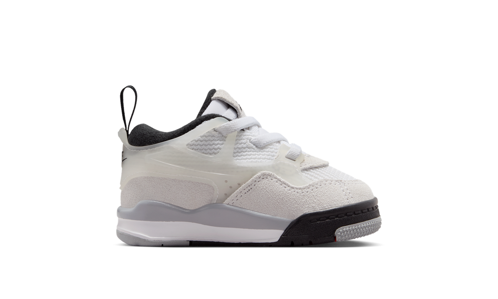 Air Jordan 4 RM White Light Smoke Grey Black (TD) FQ7937-108 — Vista 2