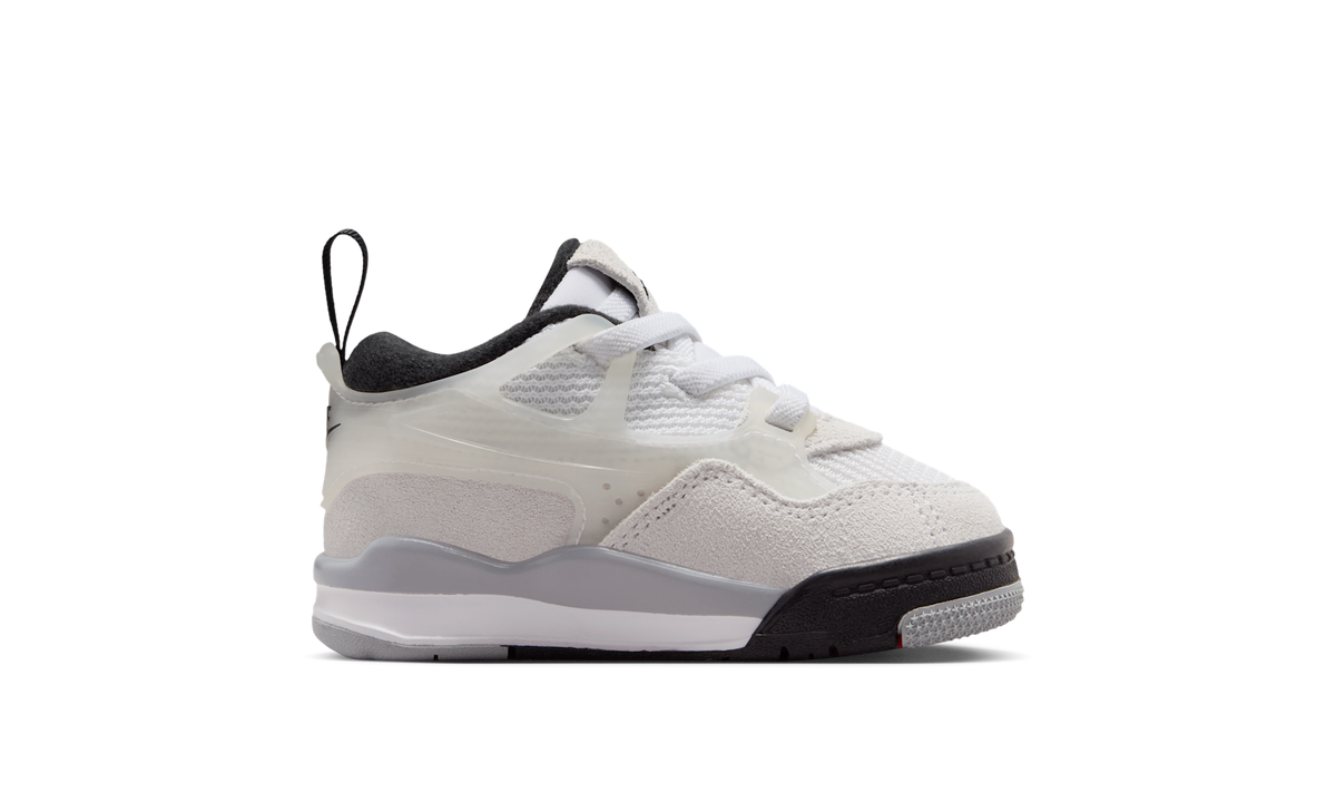 Air Jordan 4 RM White Light Smoke Grey Black (TD) FQ7937-108 — Vista 2