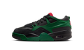 Air Jordan 4 RM Black Gorge Green Varsity Red (GS) FQ7938-003 — Vista 1