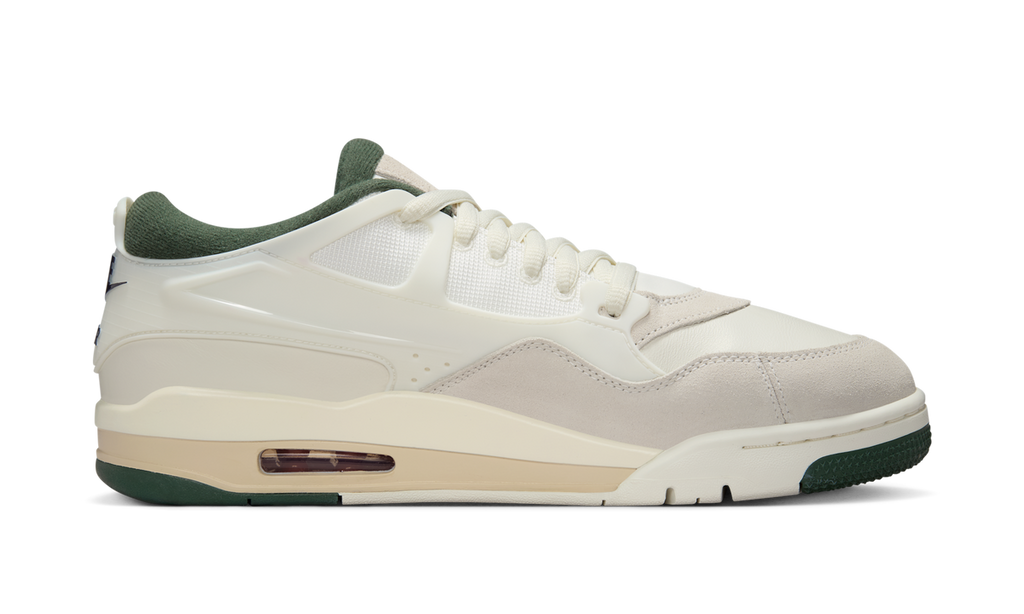 Air Jordan 4 RM Light Cream Midnight Green FQ7939-105 — Vista 2