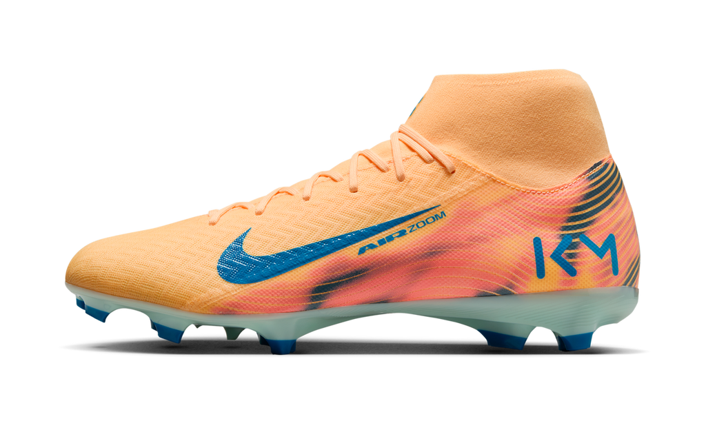 Nike Zoom Mercurial Superfly 10 Academy FG/MG Kylian Mbappé Melon Tint FQ8293-801 — Vista 1