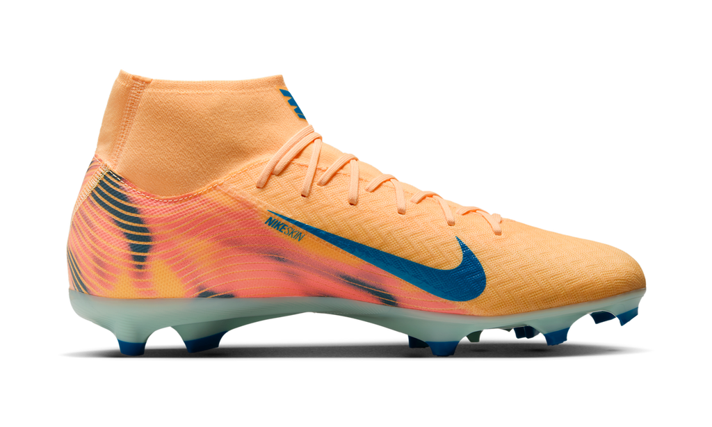 Nike Zoom Mercurial Superfly 10 Academy FG/MG Kylian Mbappé Melon Tint FQ8293-801 — Vista 2