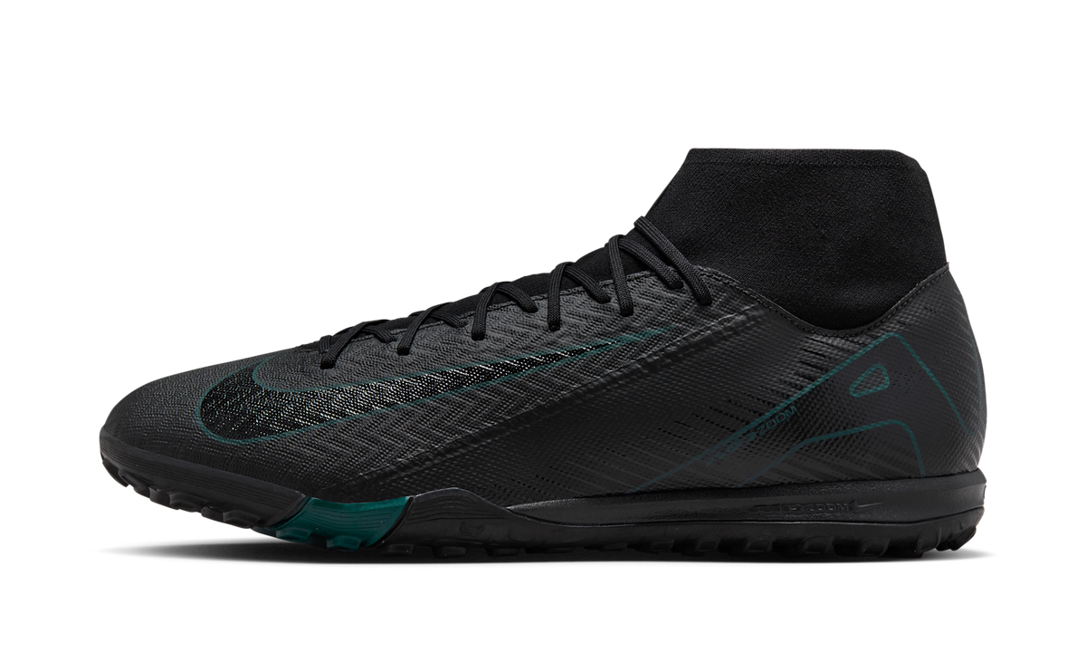Nike Mercurial Superfly 10 Academy TF Black Deep Jungle FQ8331-002 — Vista 1