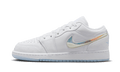 Air Jordan 1 Low Glitter Swoosh FQ9112-100 — Vista 1